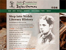 Tablet Screenshot of dylanthomasbirthplace.com